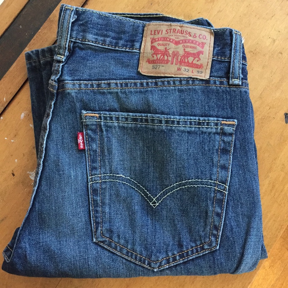 NWOT Levi’s 527 Slim Bootcut Jean True Blue Wash